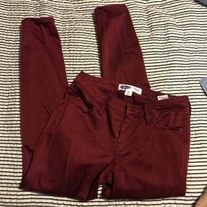 Burgundy Old Navy Rockstars